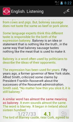 Ingles. La audicion android App screenshot 2